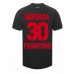 Maillot de foot Bayer Leverkusen Jeremie Frimpong #30 Domicile vêtements 2023-24 Manches Courtes